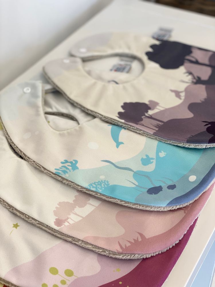 Childcare  accessories - Bib 0-18 months - Made in France - J'VAIS L'DIRE À MA MÈRE !