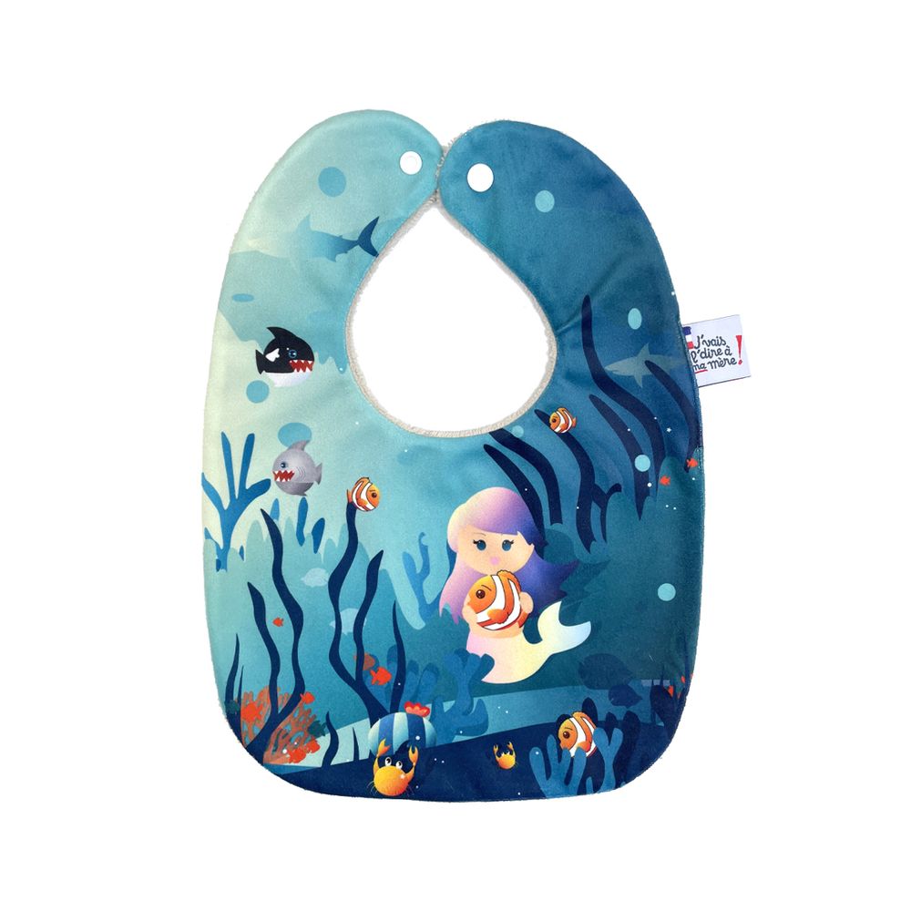 Childcare  accessories - Bib 0-18 months - Made in France - J'VAIS L'DIRE À MA MÈRE !