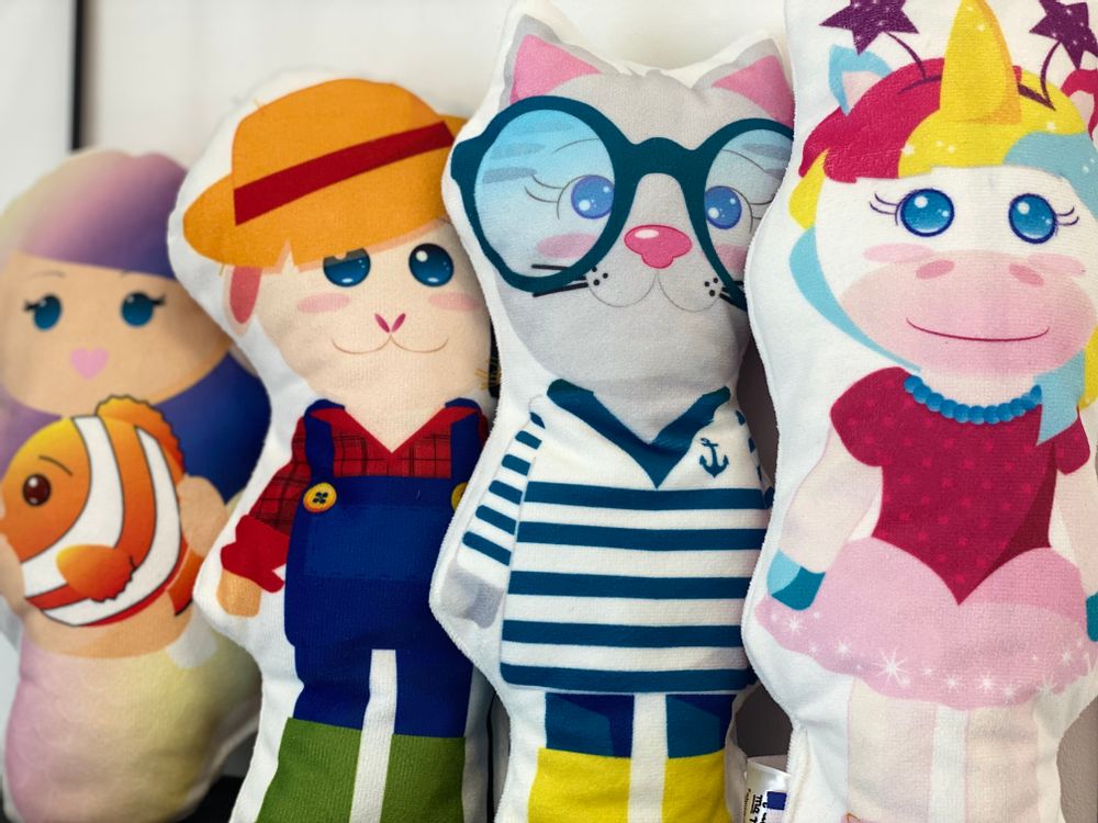 Peluches - Doudou peluche personnages, puériculture, bébé. Personnalisables - J'VAIS L'DIRE À MA MÈRE !