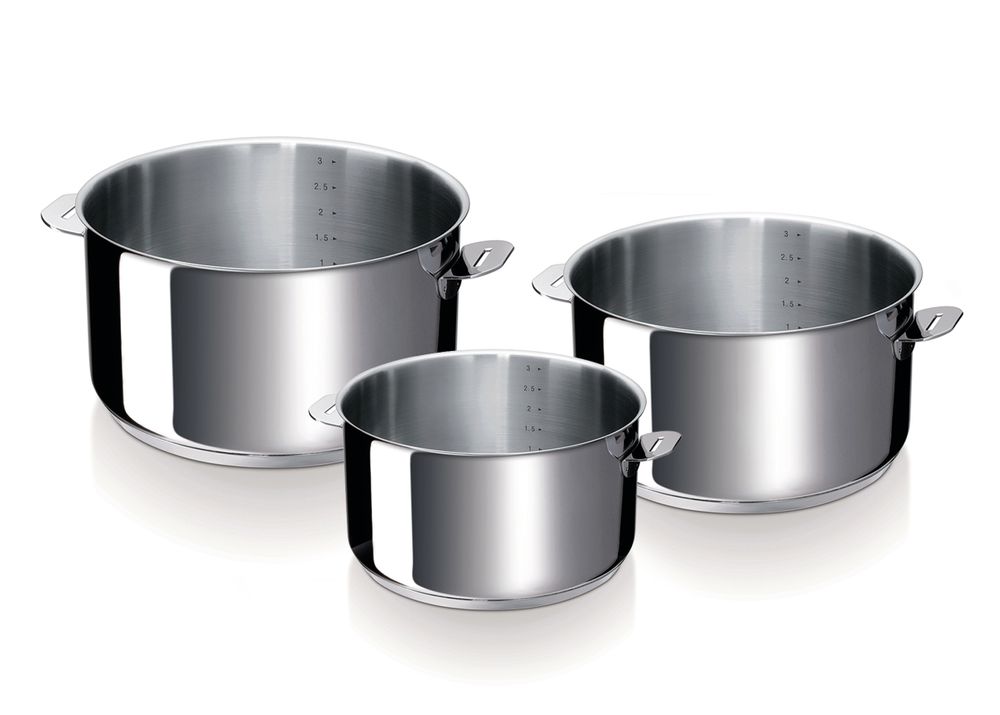 Faitouts - Série de 3 casseroles Evolution - BEKA