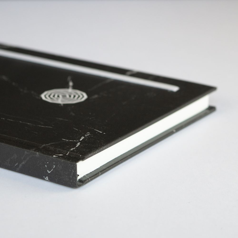 Stationery - Marble Noir | Limited Edition Hardcover stonepaper notebook - PAPER ON THE ROCKS