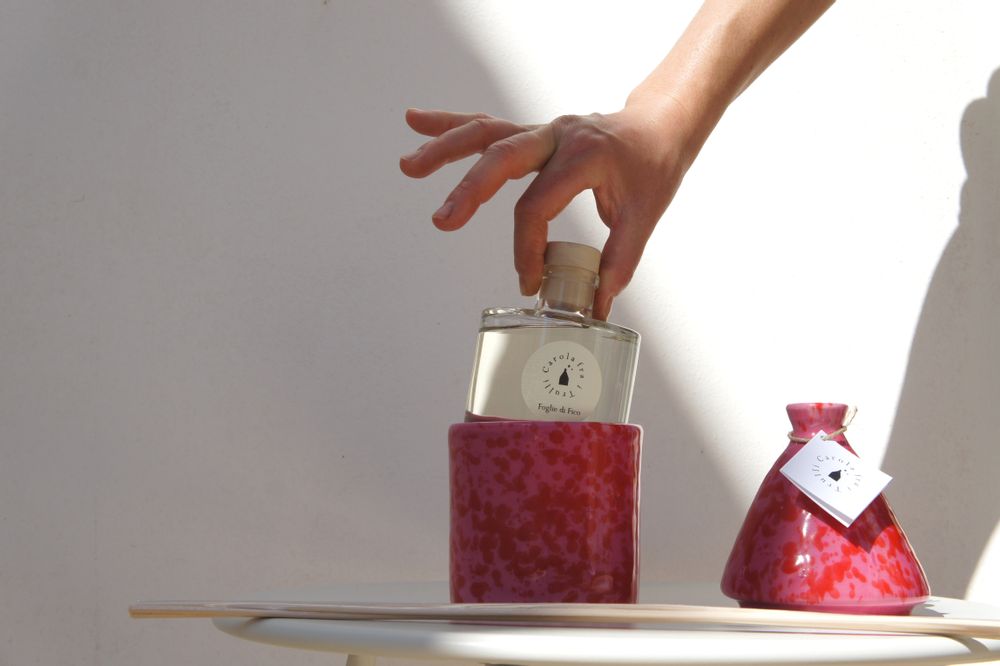Cadeaux - Trullo Diffuseur Rouge et Fucsia - CAROLA FRA I TRULLI