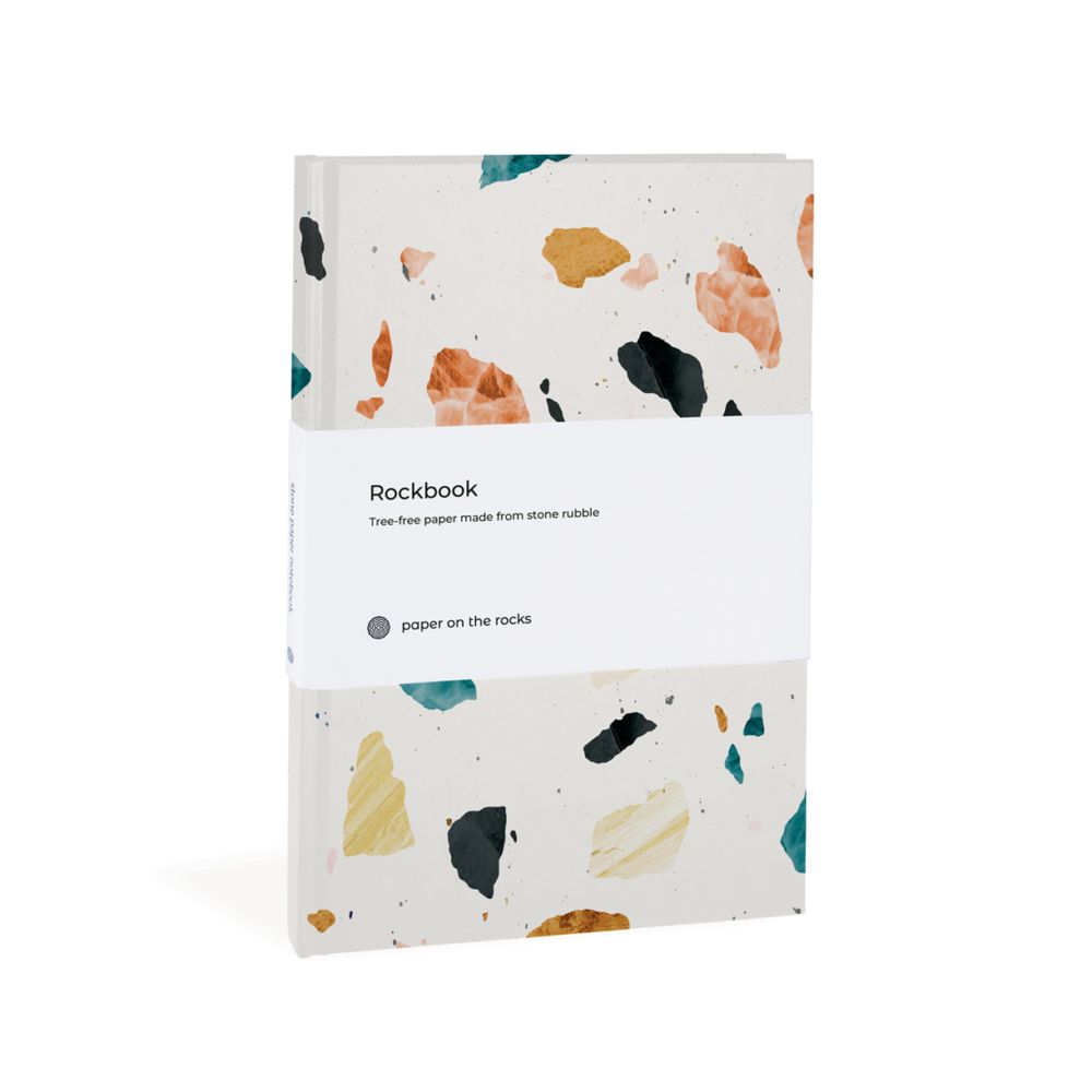 Stationery - Saint Terrazzo | Hardcover Rockbook - PAPER ON THE ROCKS