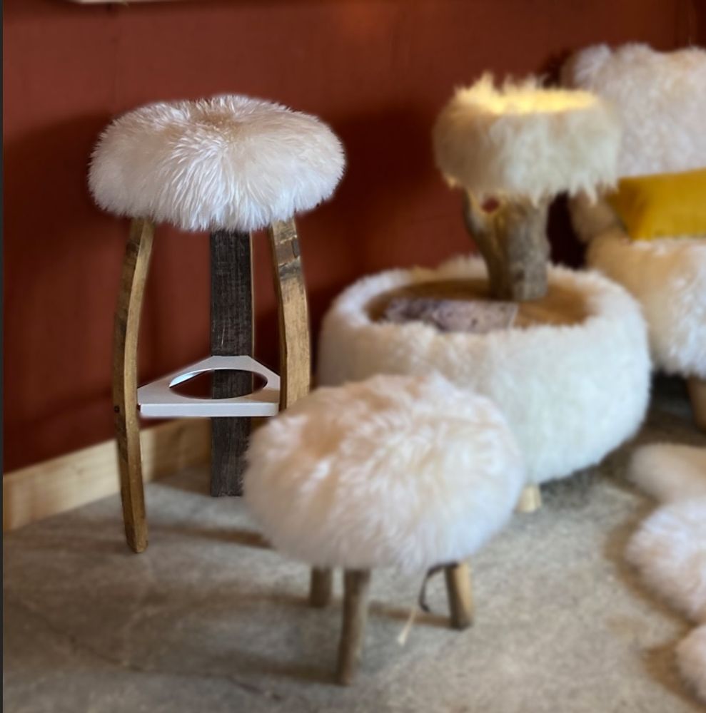Stools - DAHU Bistrot Stool - ADJAO