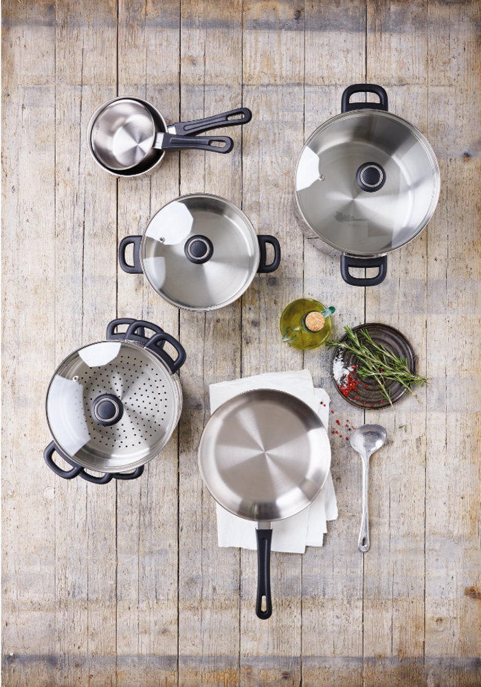 Faitouts - Série de 5 casseroles Polo 12/20 cm - BEKA