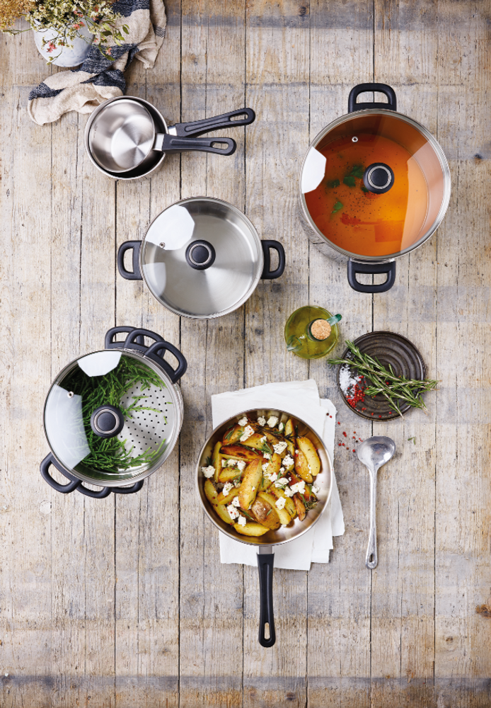 Faitouts - Série de 5 casseroles Polo 12/20 cm - BEKA