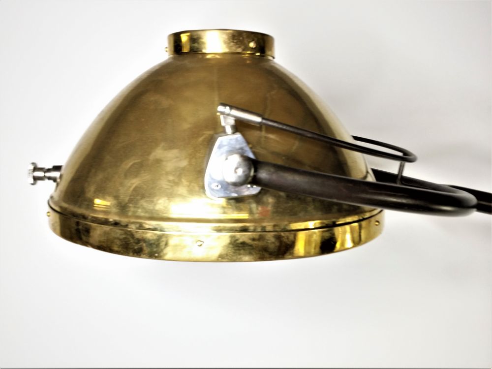 Decorative objects - Scialytic with Brass Head Counter Weight  - JD PRODUCTION - JD CO MARINE