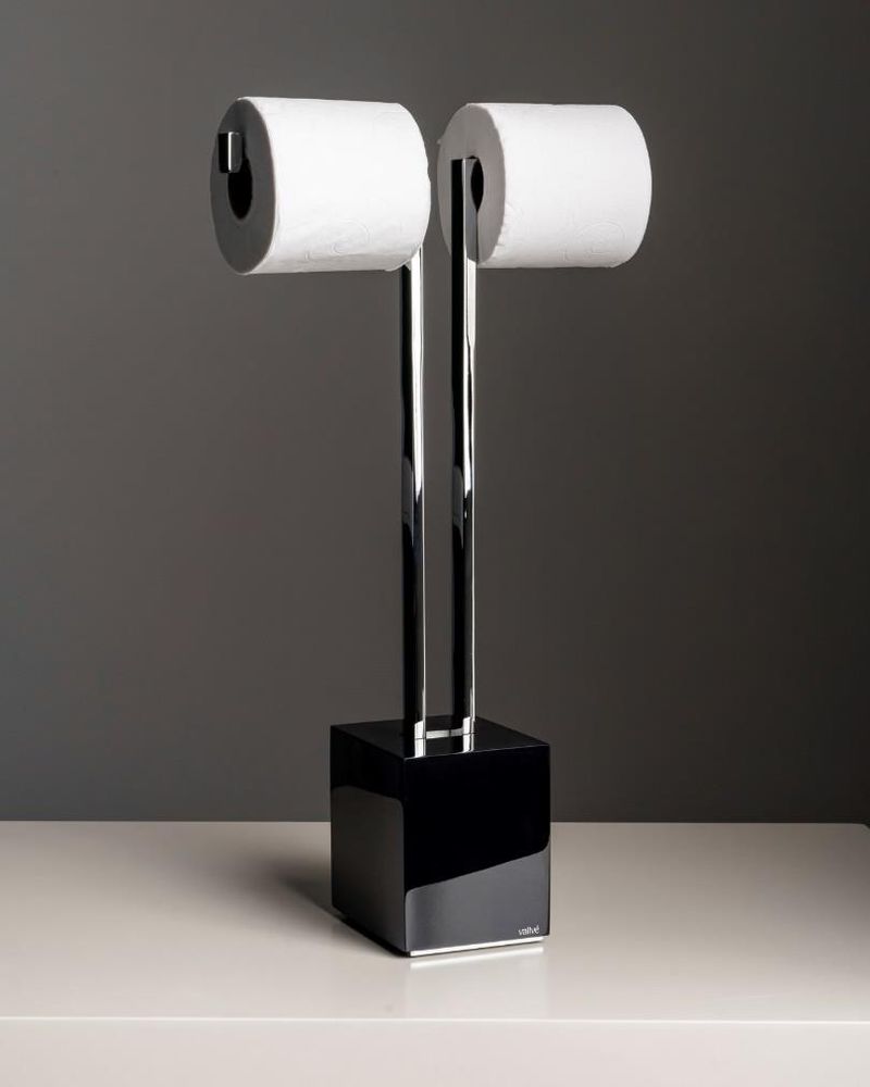Bathroom equipment - ICE Paper Holder - VALLVÉ