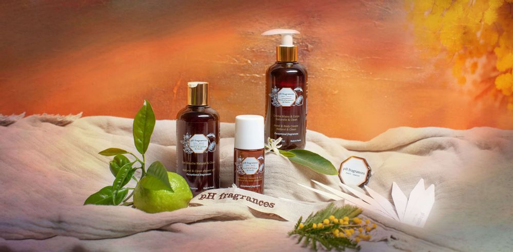 Cosmétiques - Gel douche, créme mains & corps, déodorant - PH FRAGRANCES