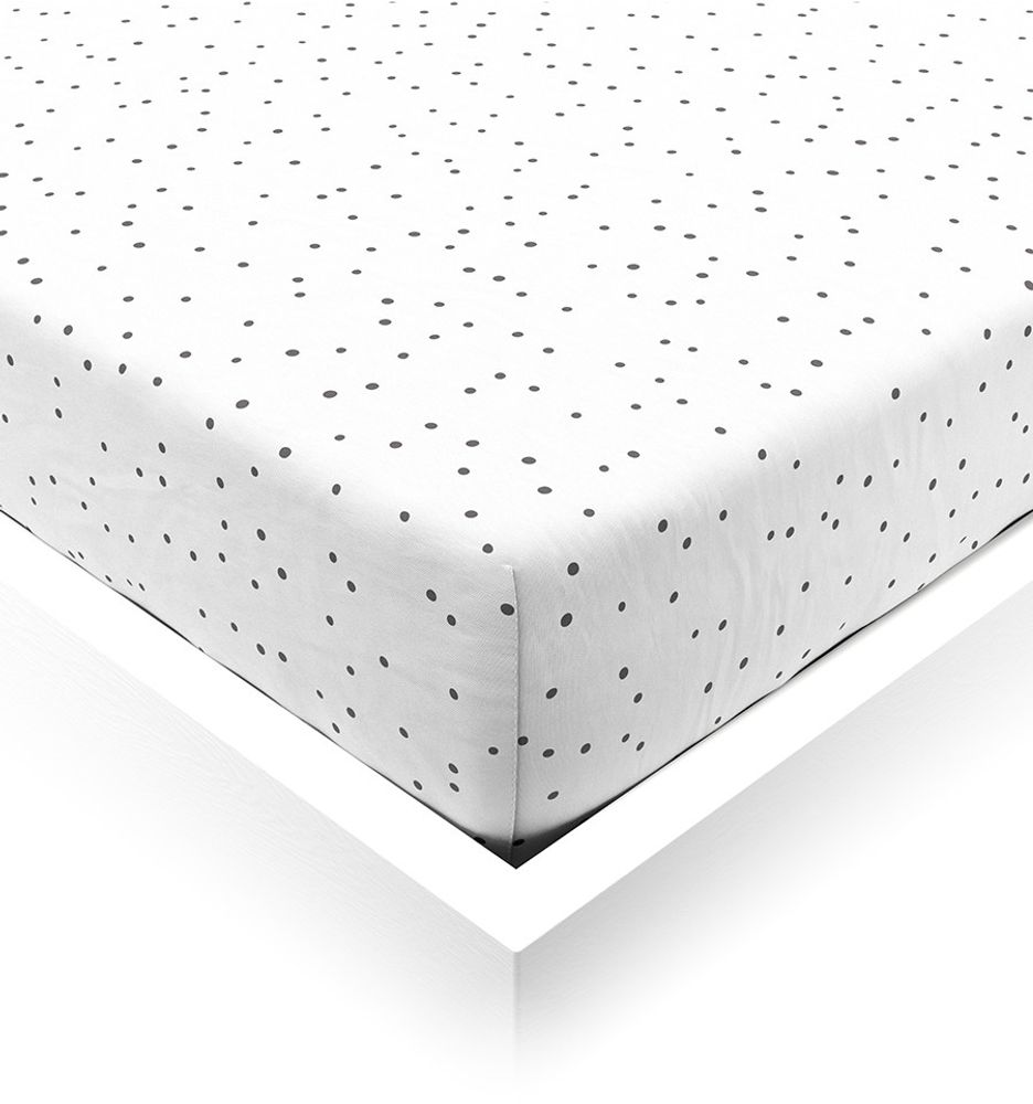 Children's bedrooms - Toddler Cotton Fitted Sheet - OOH NOO