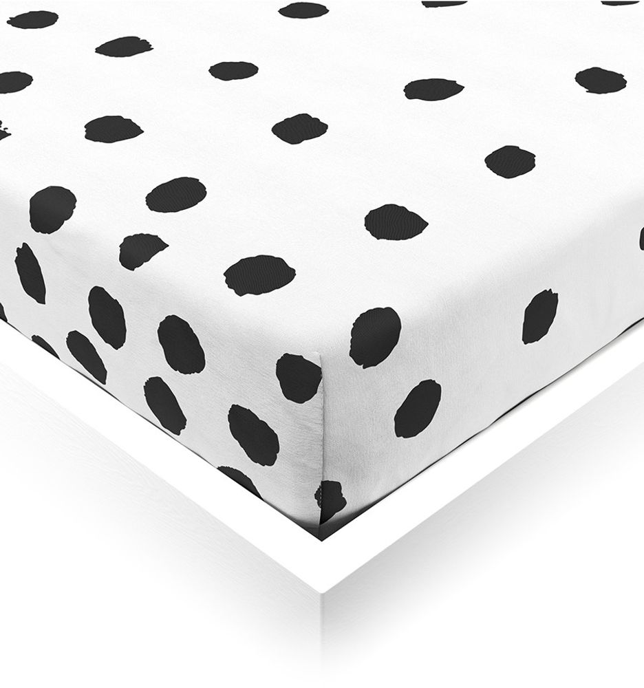Children's bedrooms - Toddler Cotton Fitted Sheet - OOH NOO