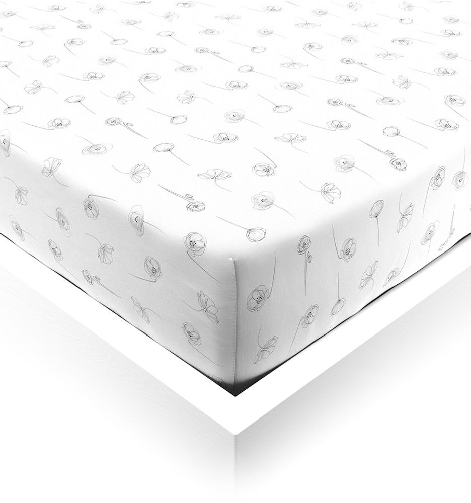 Children's bedrooms - Toddler Cotton Fitted Sheet - OOH NOO