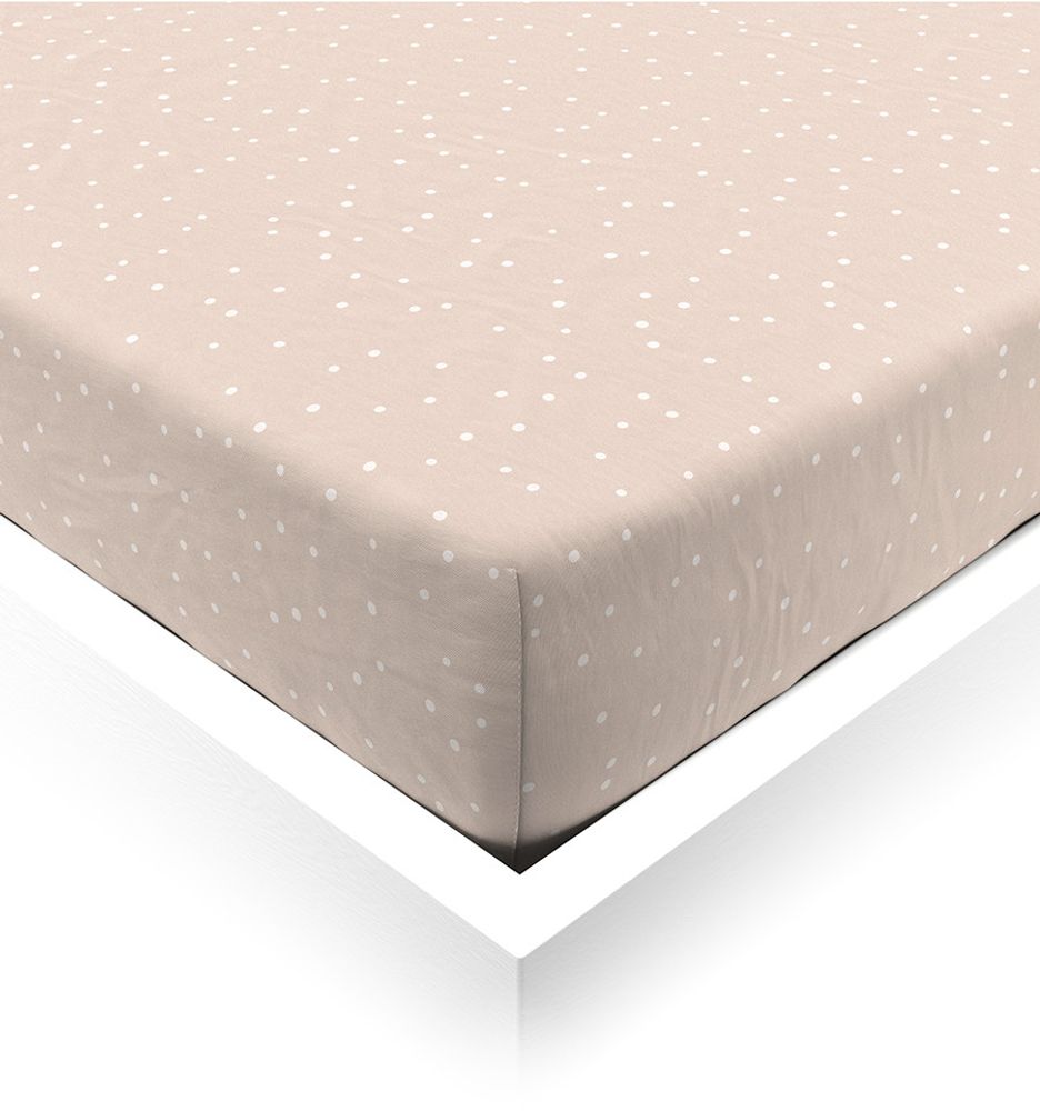 Children's bedrooms - Toddler Cotton Fitted Sheet - OOH NOO
