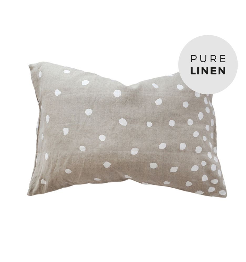 Linge de lit - taie d'oreiller en lin - OOH NOO