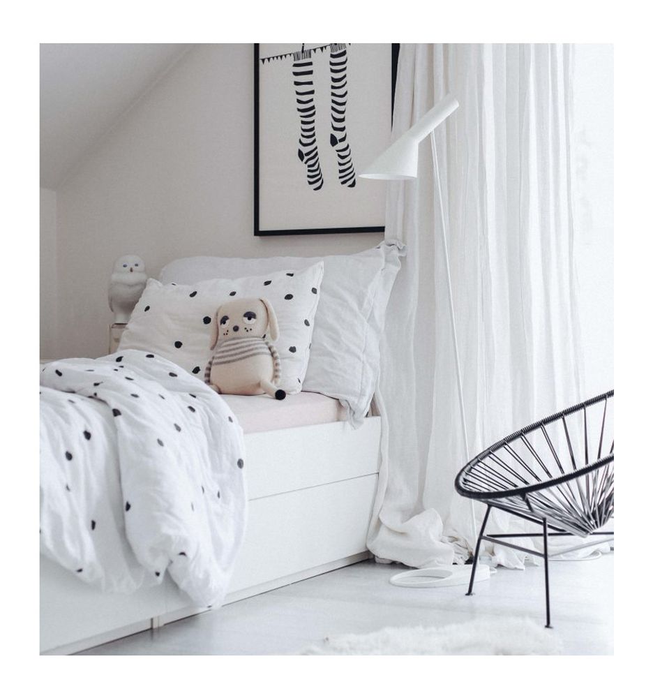 Linge de lit - taie d'oreiller en coton - OOH NOO