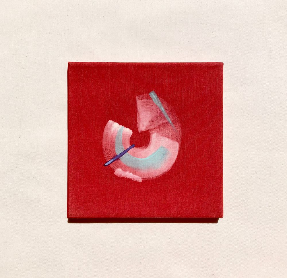 Paintings - Horn - original acrylic paint - IMOGEN HOPE