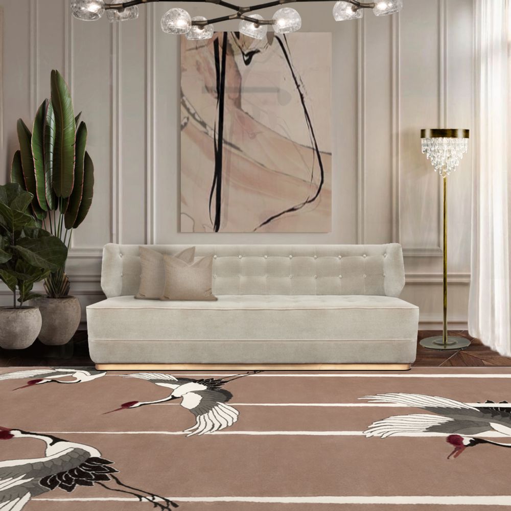 Bespoke carpets - Heron Rug - RUG'SOCIETY