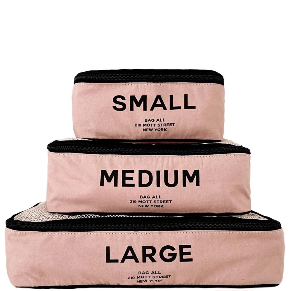 Accessoires de voyage - Lot de 3 cubes d'emballage - BAG-ALL