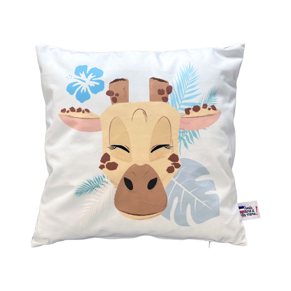 Coussins - Coussin décoratif déhoussable avec coussin intérieur - J'VAIS L'DIRE À MA MÈRE !