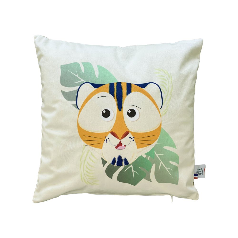 Coussins - Coussin décoratif déhoussable avec coussin intérieur - J'VAIS L'DIRE À MA MÈRE !