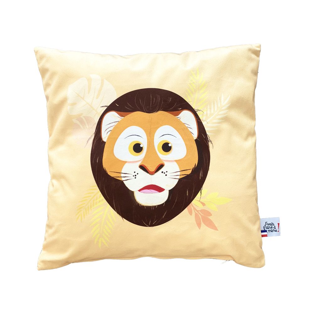 Coussins - Coussin décoratif déhoussable avec coussin intérieur - J'VAIS L'DIRE À MA MÈRE !