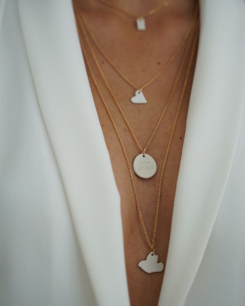Bijoux - Collier Maille Fine - MARGOTE CERAMISTE