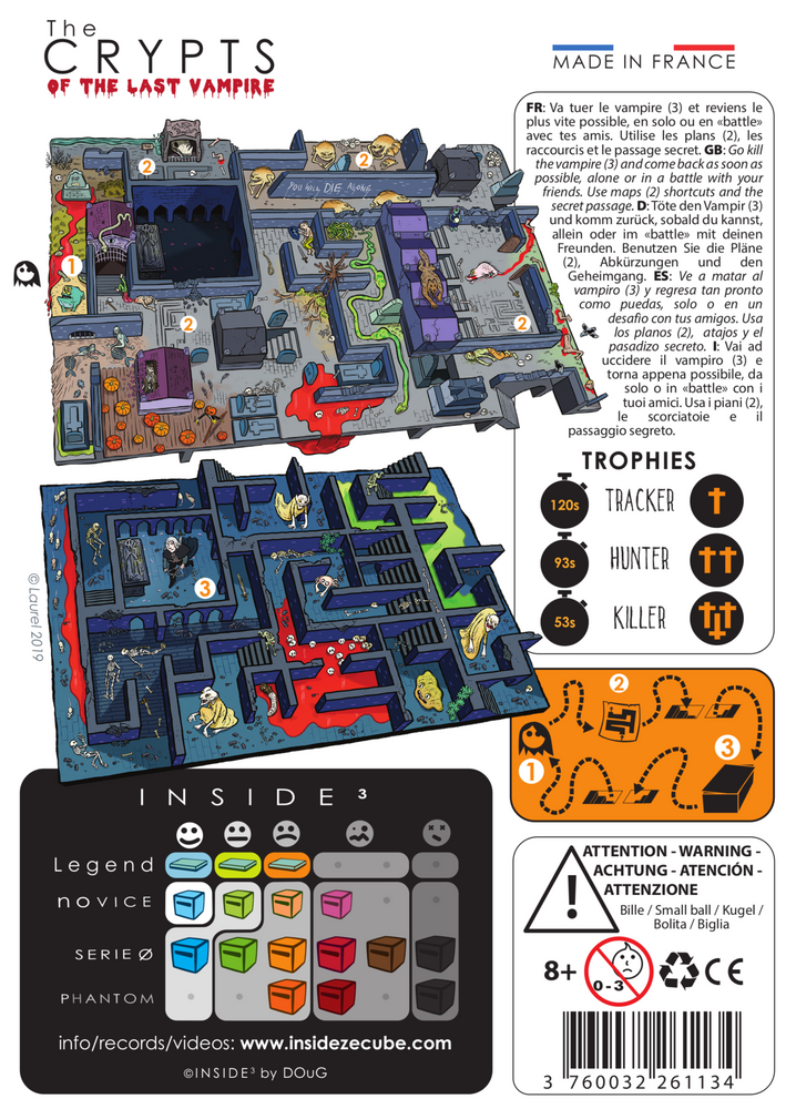 Jouets enfants - INSIDE 3 Legend - DOUG