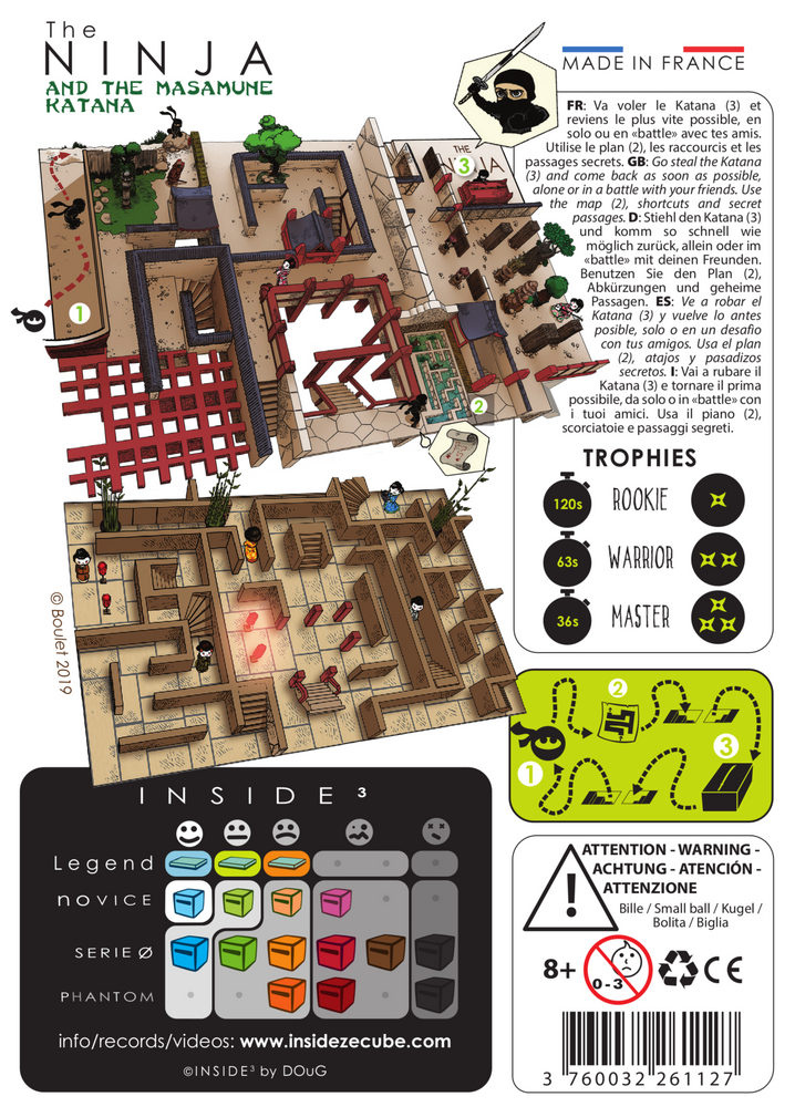 Jouets enfants - INSIDE 3 Legend - DOUG