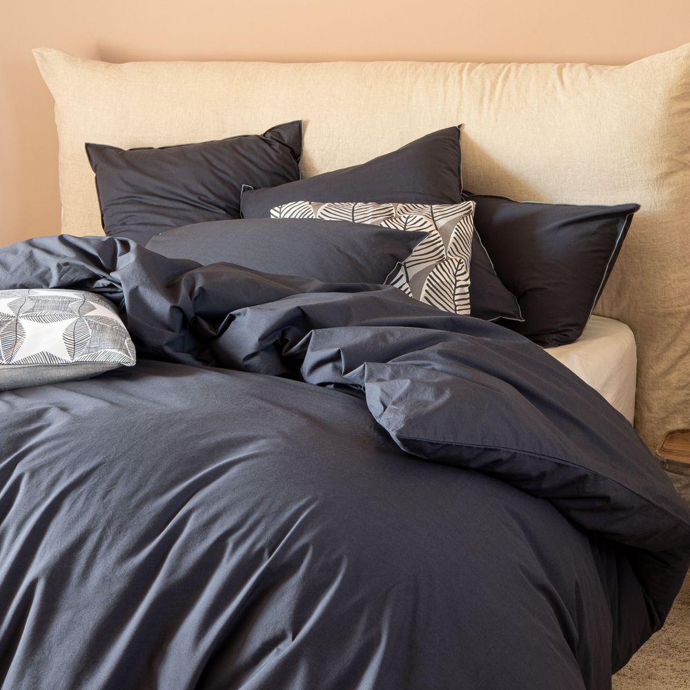 Chambres d'hôtels - Linge de lit Douceur lavée - BLANC CERISE