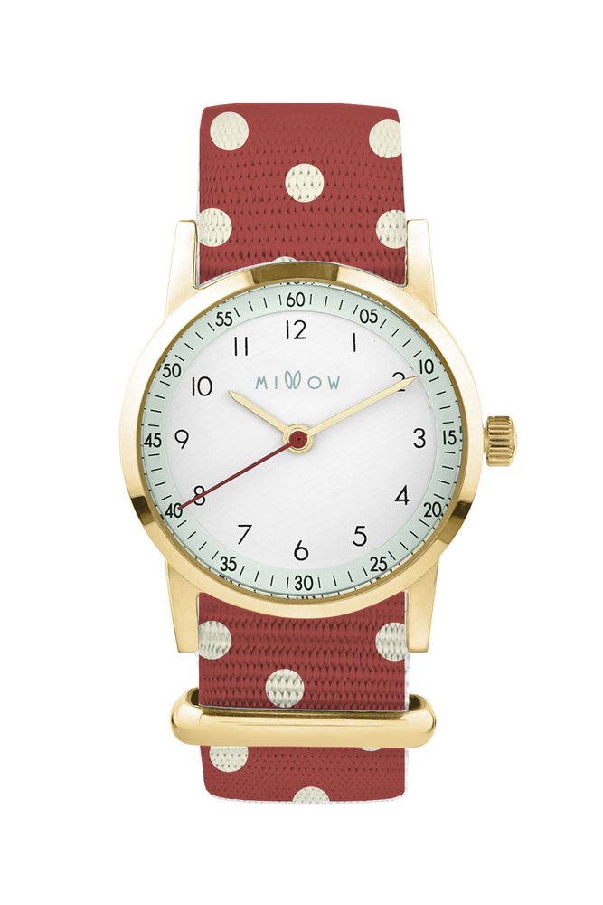Jewelry - Watch Strap Cinnamon Polka Dots - MILLOW PARIS