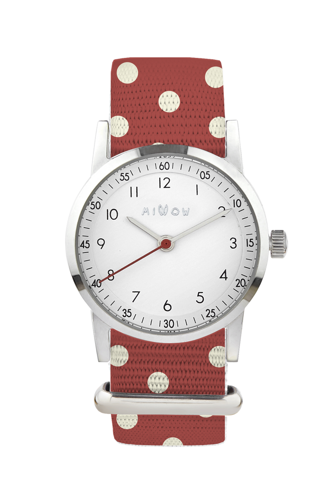 Jewelry - Watch Strap Cinnamon Polka Dots - MILLOW PARIS