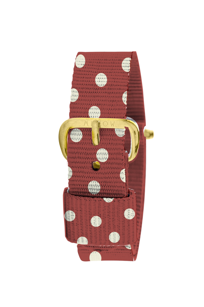 Jewelry - Watch Strap Cinnamon Polka Dots - MILLOW PARIS
