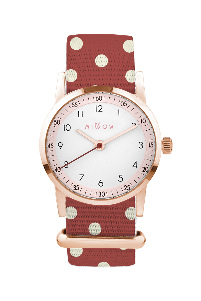 Jewelry - Watch Strap Cinnamon Polka Dots - MILLOW PARIS