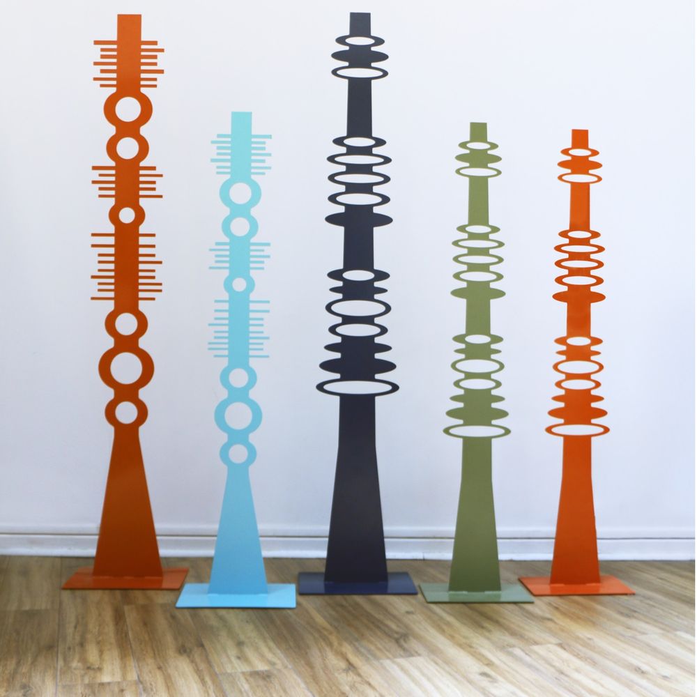 Objets de décoration - Les totems en métal - TERRE ET METAL