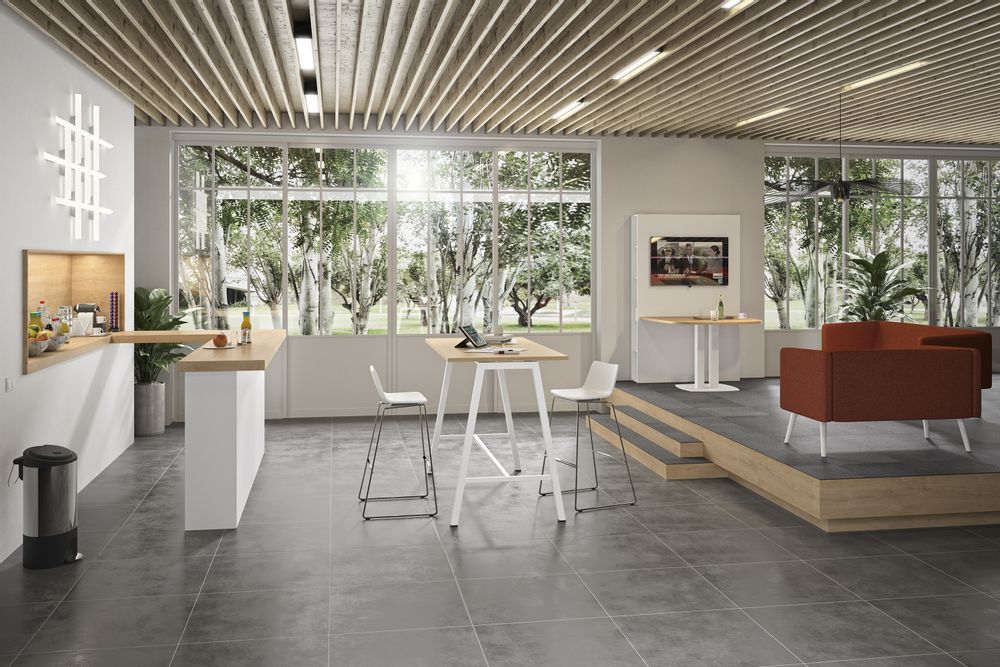 Office furniture and storage - CONNEXION coworking desk - GAUTIER OFFICE