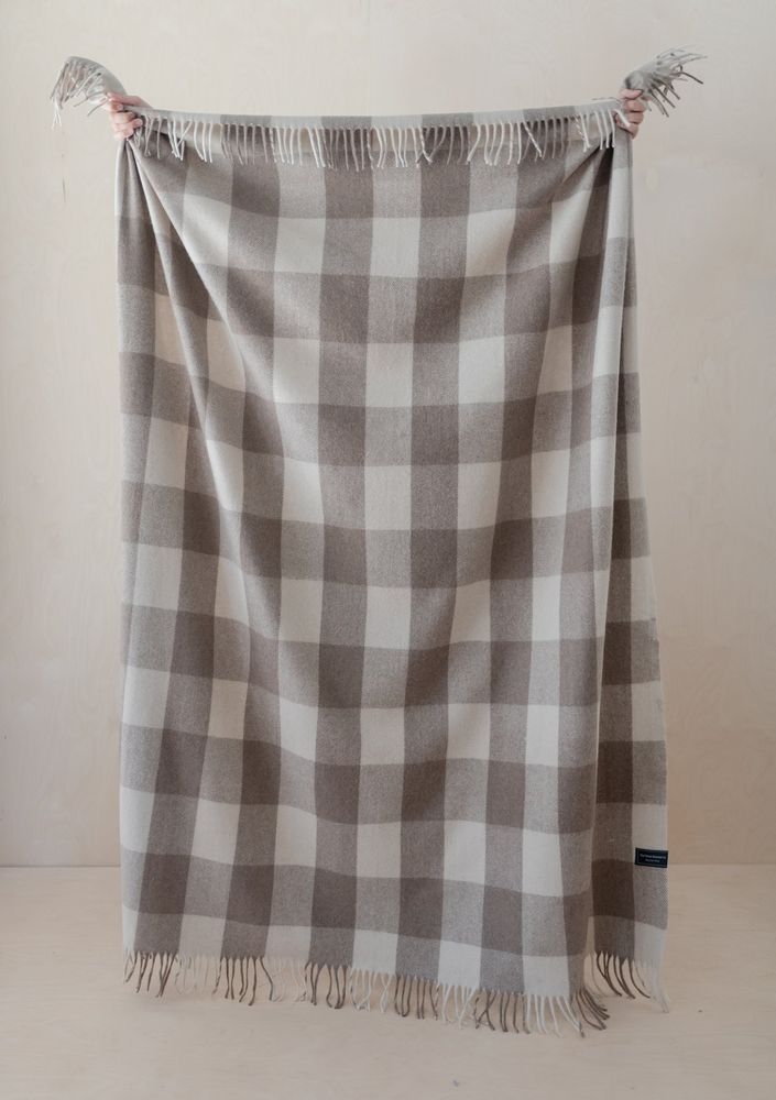 Plaids - Couverture en laine recyclée en Jacob Tartan - THE TARTAN BLANKET CO.