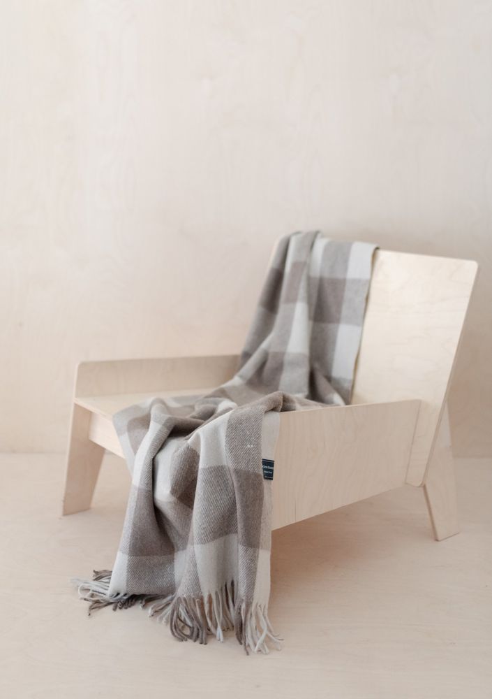 Plaids - Couverture en laine recyclée en Jacob Tartan - THE TARTAN BLANKET CO.