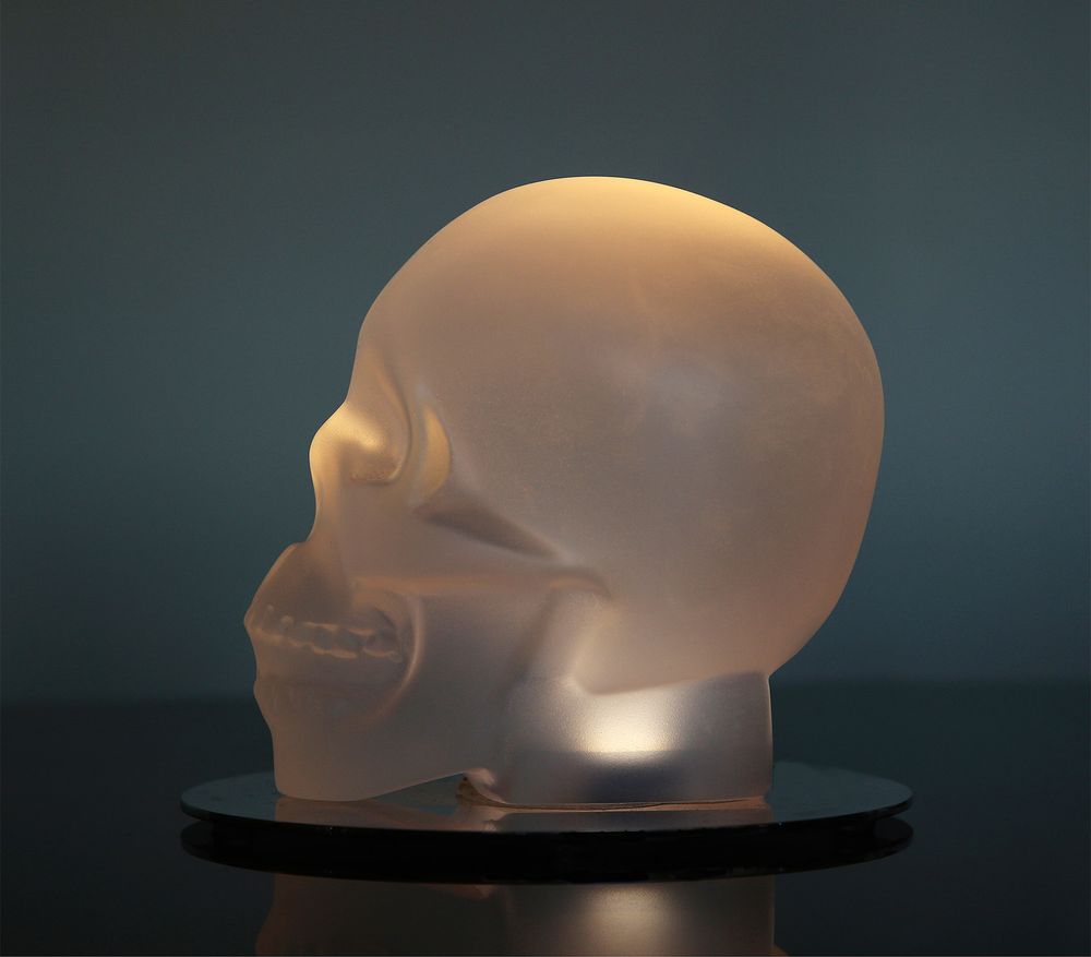 Desk lamps - Vintage Cranium Lamp - VALLVÉ