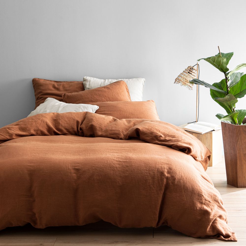 Hotel bedrooms - Hemp Dream Bed linen - BLANC CERISE