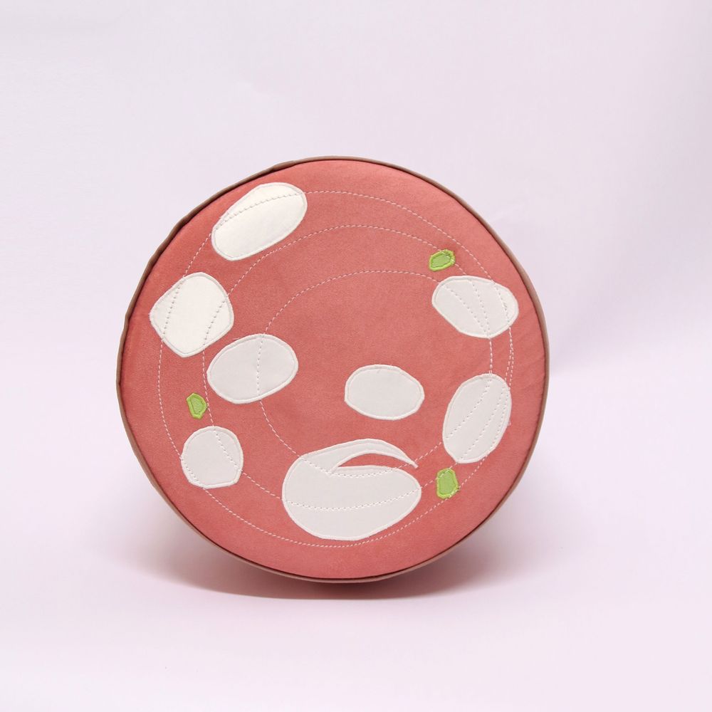 Coussins textile - Mortadella Coussin pour ordinateur portable - AUFSCHNITT