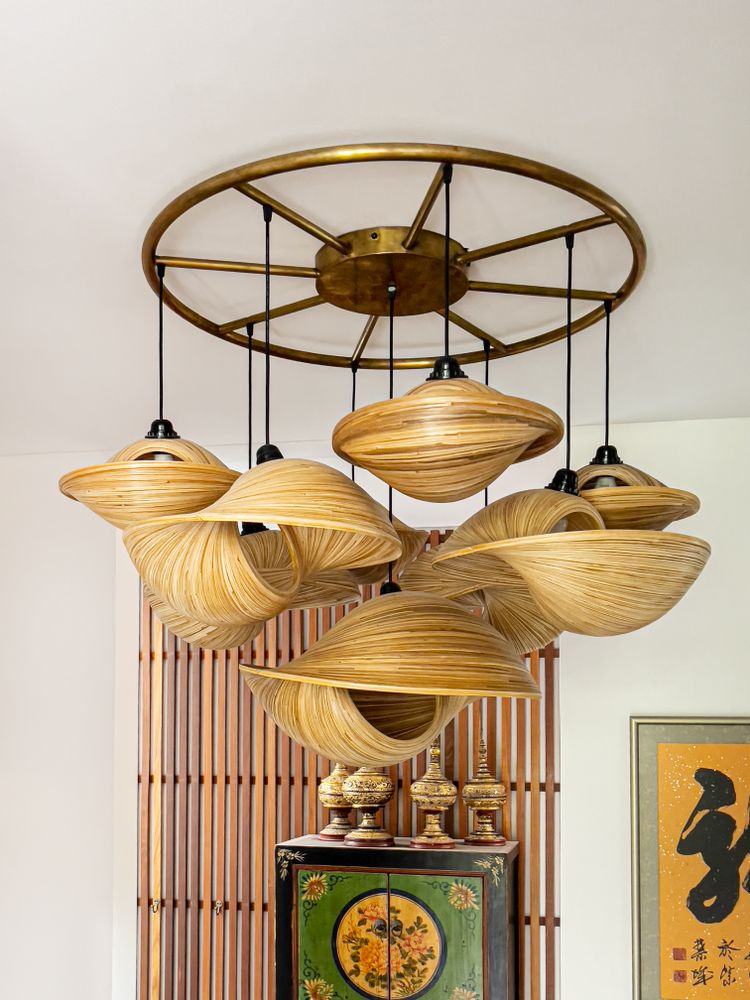 Objets de décoration - Suspensions VERSA, suspension en bambou - BAMBUSA BALI