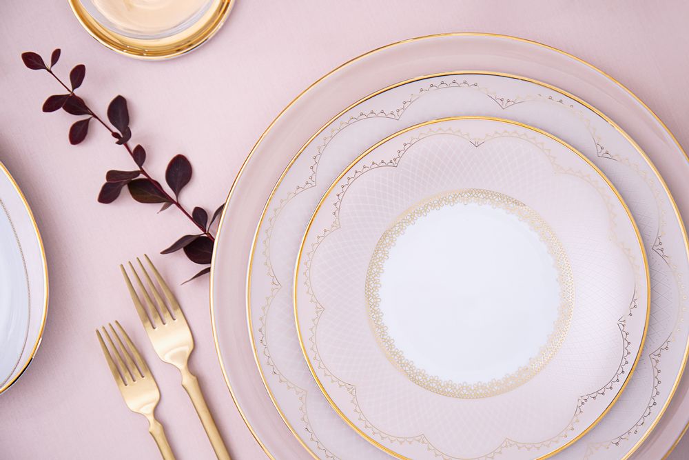 Kitchen utensils - Grace porcelain plates - PORCEL