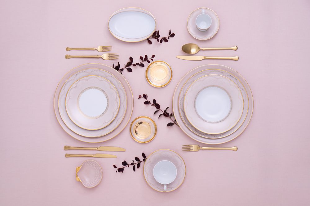 Kitchen utensils - Grace porcelain plates - PORCEL