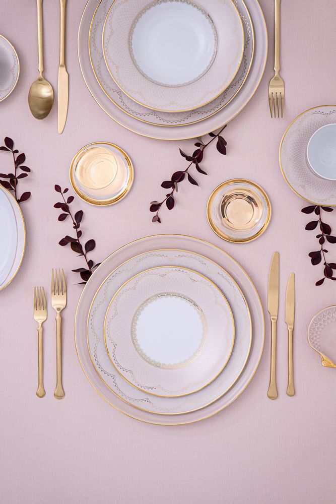 Kitchen utensils - Grace porcelain plates - PORCEL