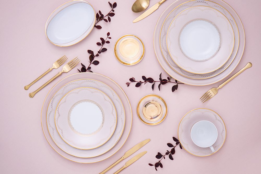 Kitchen utensils - Grace porcelain plates - PORCEL