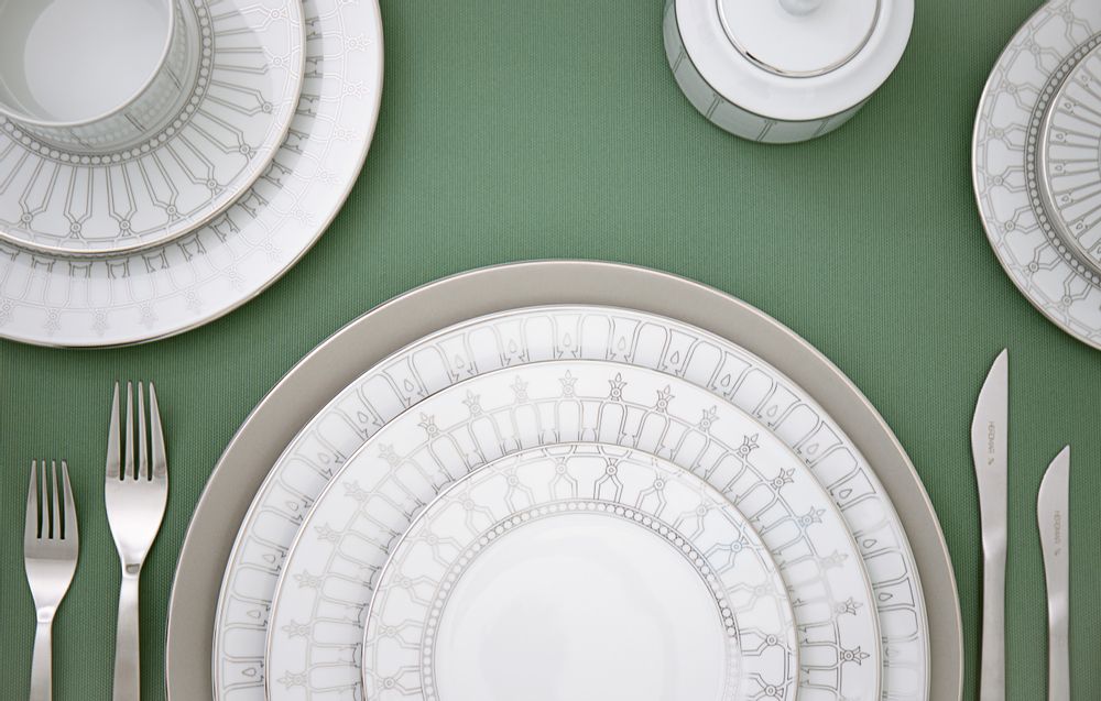 Couverts & ustensiles de cuisine - Allegro assiettes en porcelaine - PORCEL