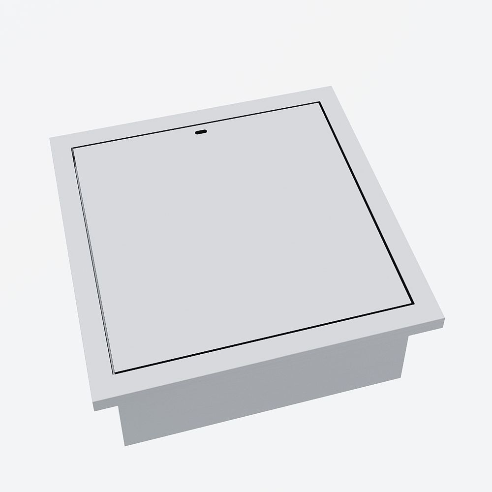 Barbecues - Table de barbecue design « à la carte » In & Outdoor avec granit, 8 inserts (8 personnes) - A LA CARTE DESIGN