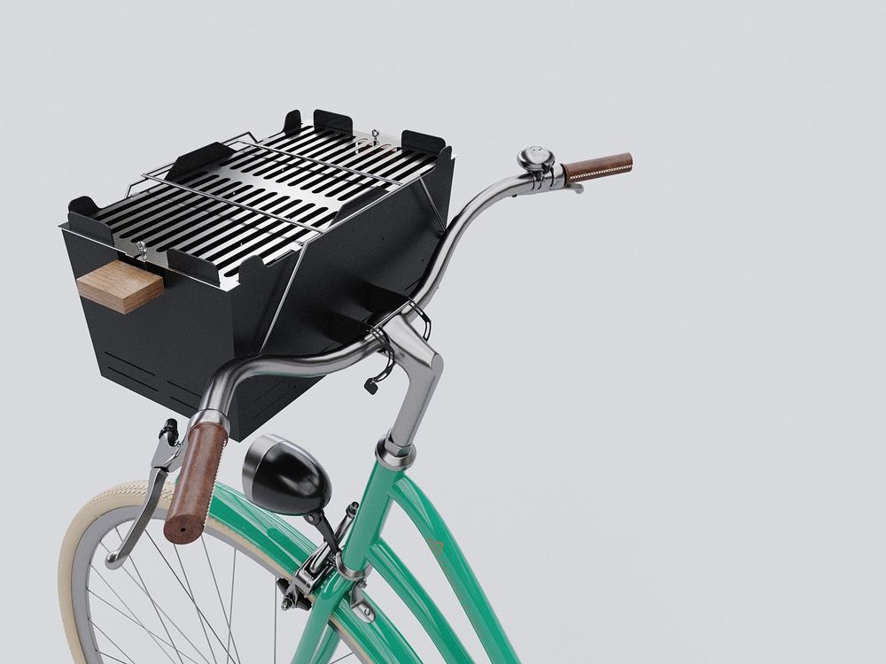 Barbecues - Grille de vélo « Alacarte ». - A LA CARTE DESIGN