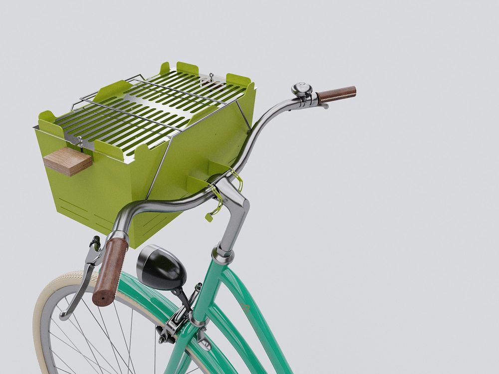 Barbecues - Grille de vélo « Alacarte ». - A LA CARTE DESIGN