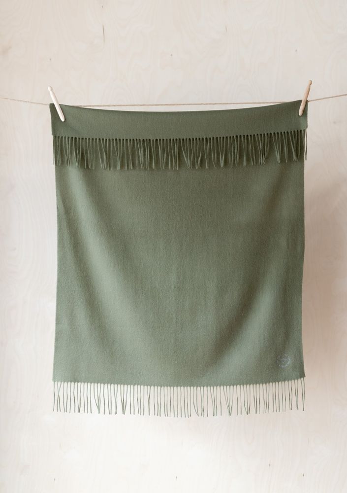 Throw blankets - Lambswool Plain and Melange Baby Blankets - THE TARTAN BLANKET CO.